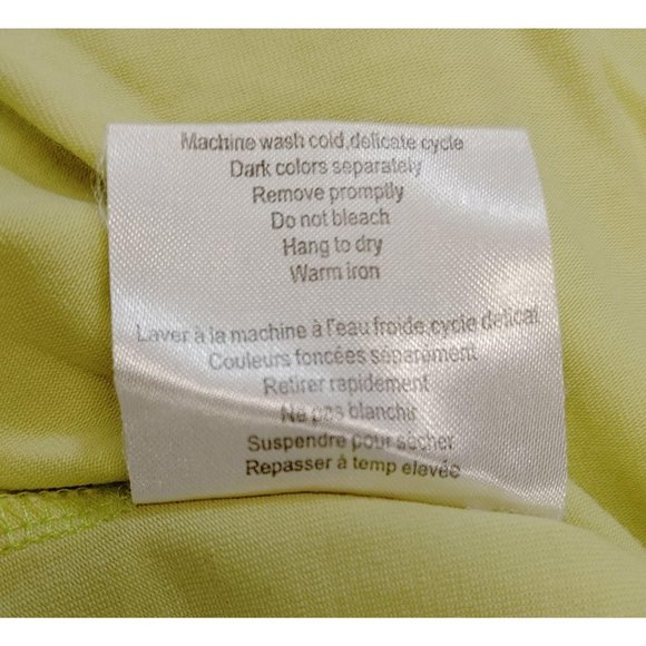 Urban Haggar Women's Tank Top Size Large Yellow Co - Picture 5 of 5